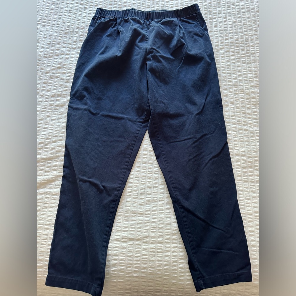 Nettles Tale Strait Pant in cotton twill tall inseam (32)